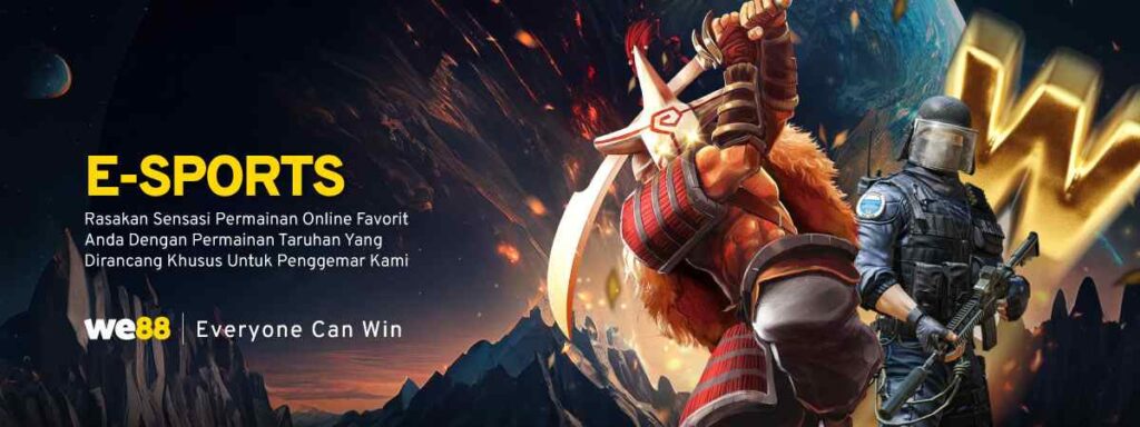 WE88 keunggulan bermain we88 esports